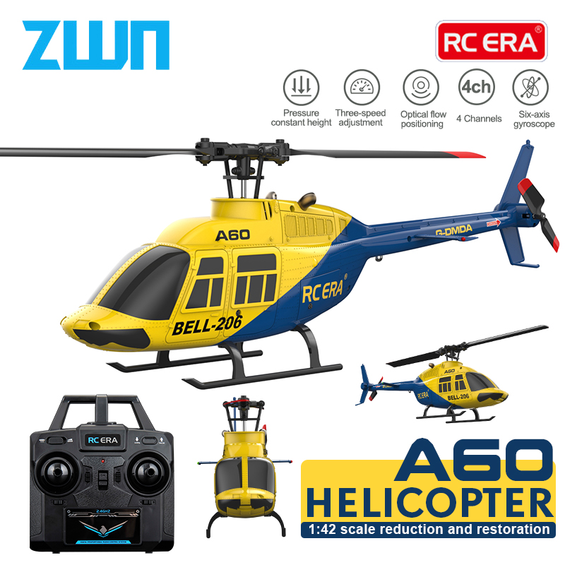 Rc Helicopter Gyro - Helicóptero A60 RC 2,4G giroscopio de
