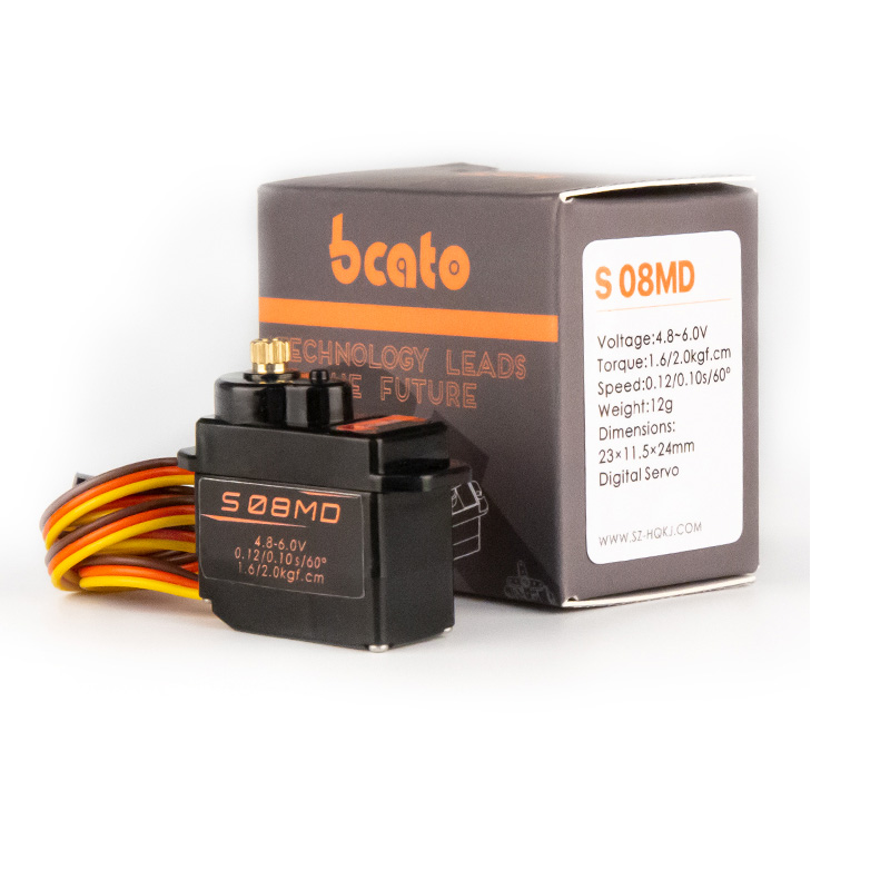 Rc Helicopter Servo - Bcato S08MD 2,4 kg Servo Digital
