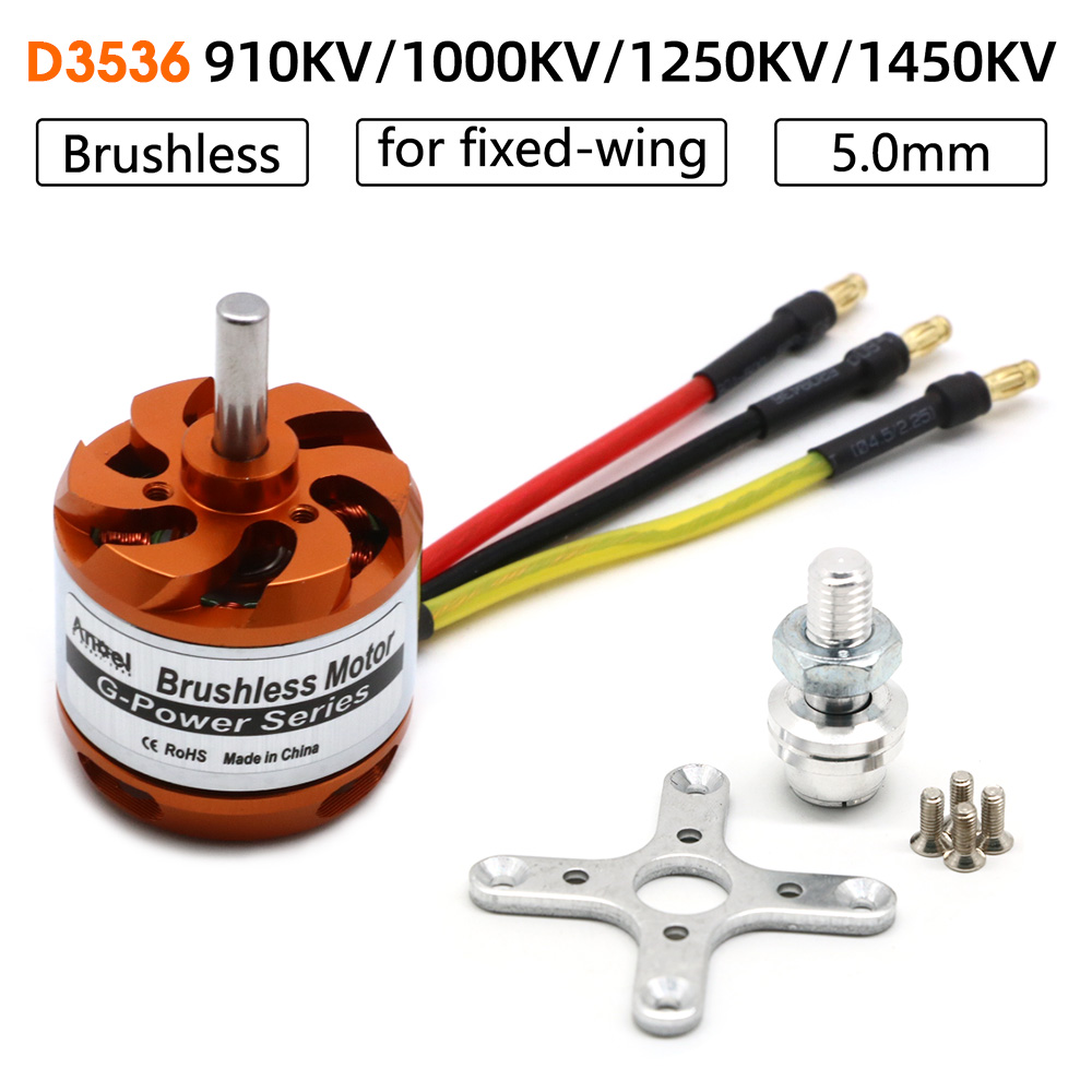 Rc Helicopter Mini - Motor sin escobillas D3536 910KV 1000KV