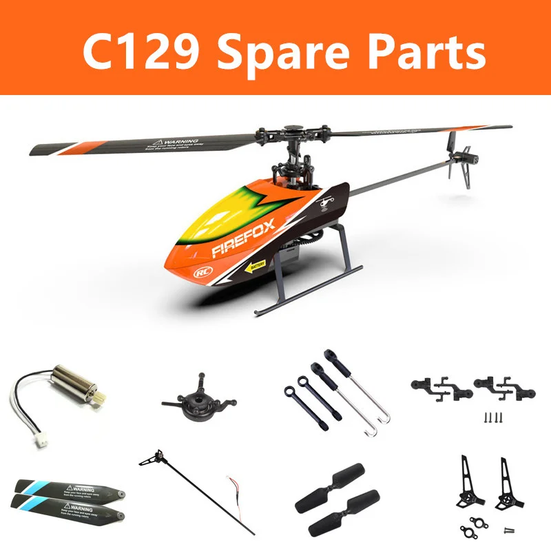 Rc Helicopter Coaxial - Lista de repuestos para el helicóptero