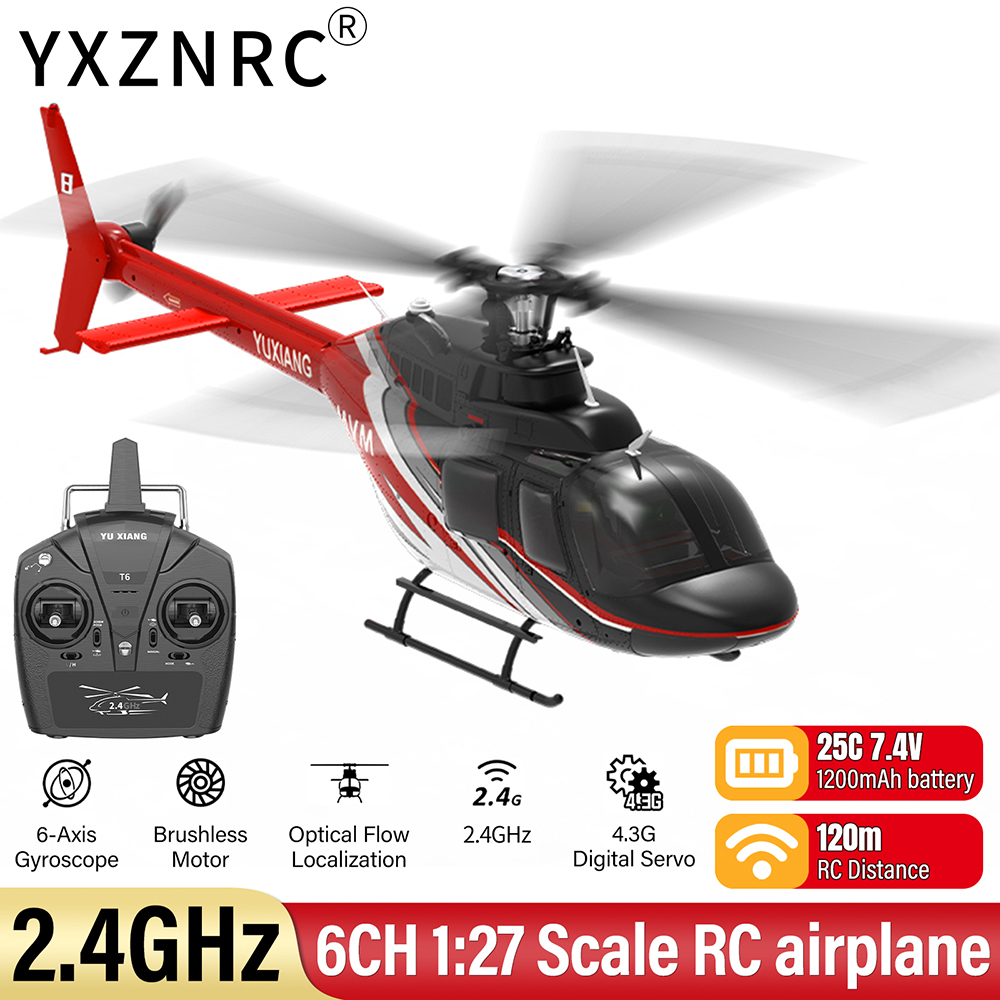 Rc Helicopter Gyro - Avión RC YU XIANG 2.4G 6CH,
