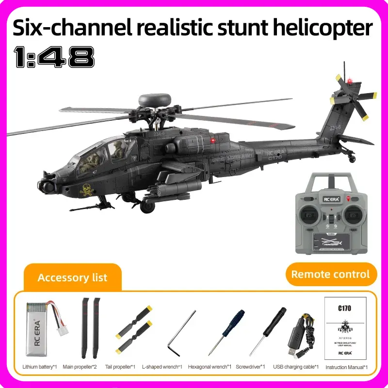 Rc Helicopter Single Rotor - Nuevo en Stock: Helicóptero RC Era