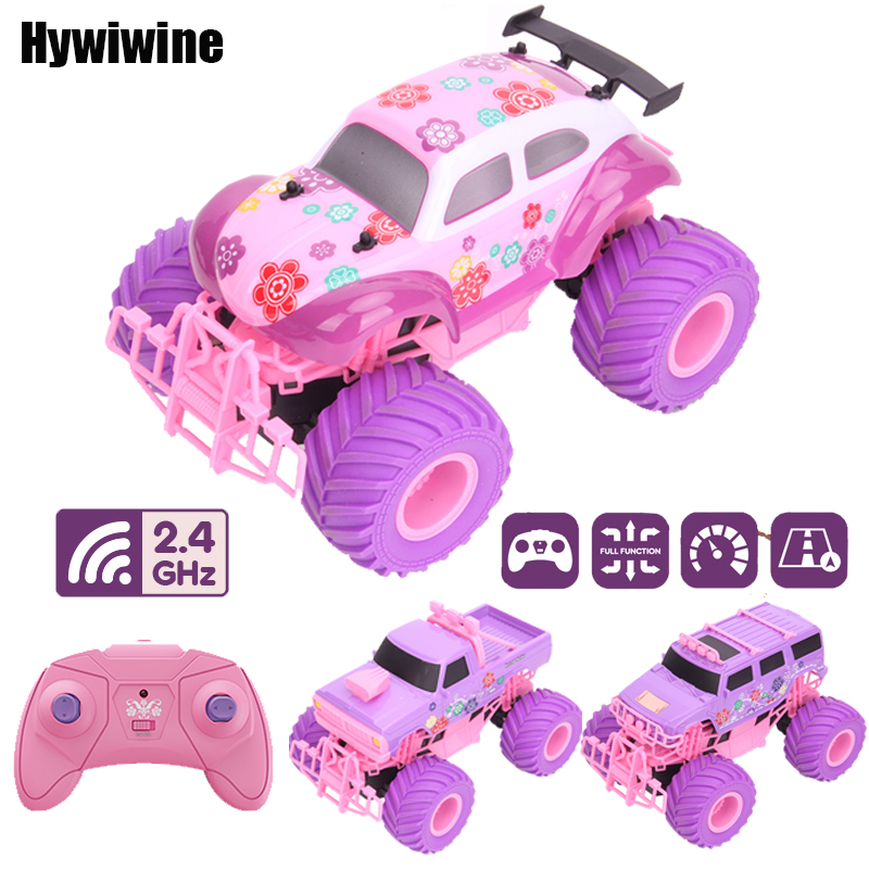 Rc Helicopter Charger - Rosa RC coche accionamiento eléctrico todoterreno