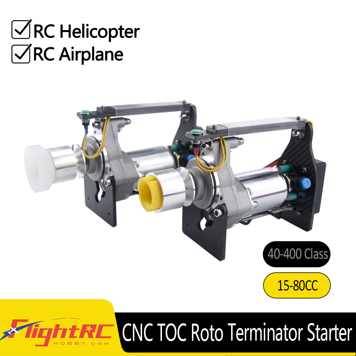 Rc Helicopter Gas - Arrancador Eléctrico Rotatorio TOC Terminator para