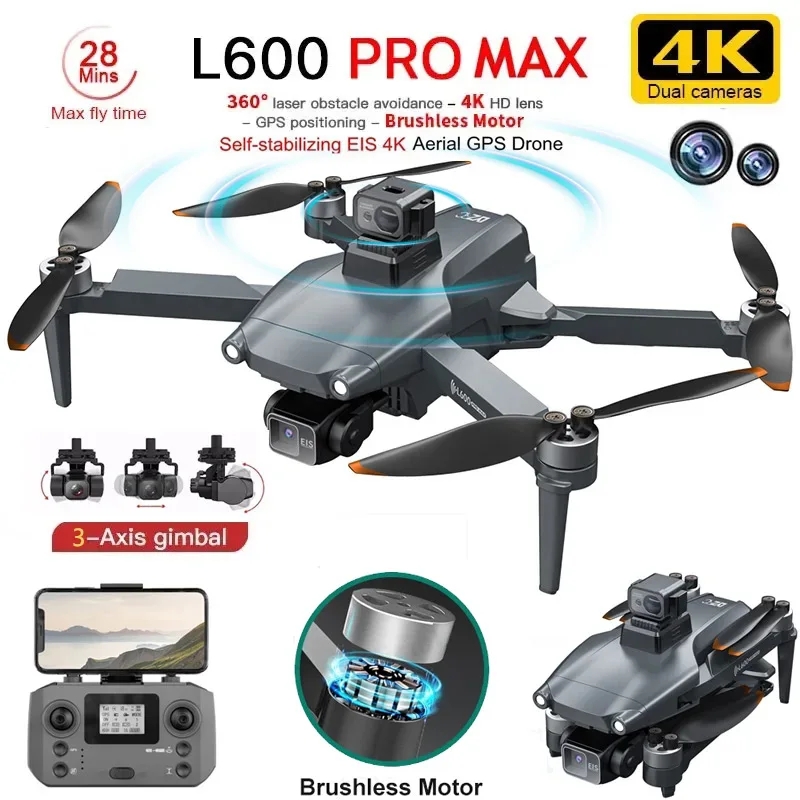 Rc Helicopter Case - L600 PRO MAX GPS Drone profesional