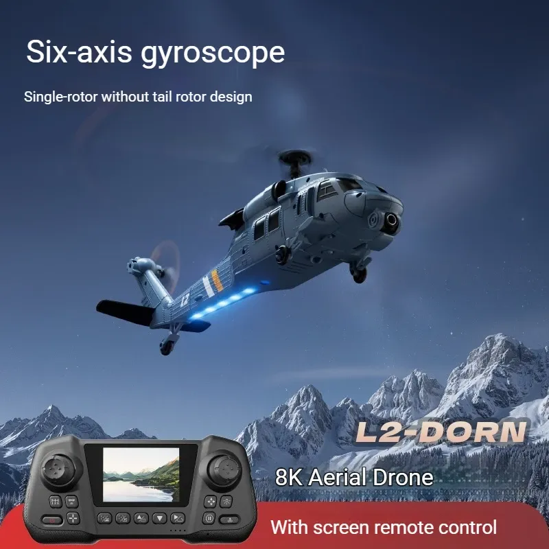 Helicóptero RC Apache L2-DORN  - Rc Helicopter Single Rotor reseña y precio