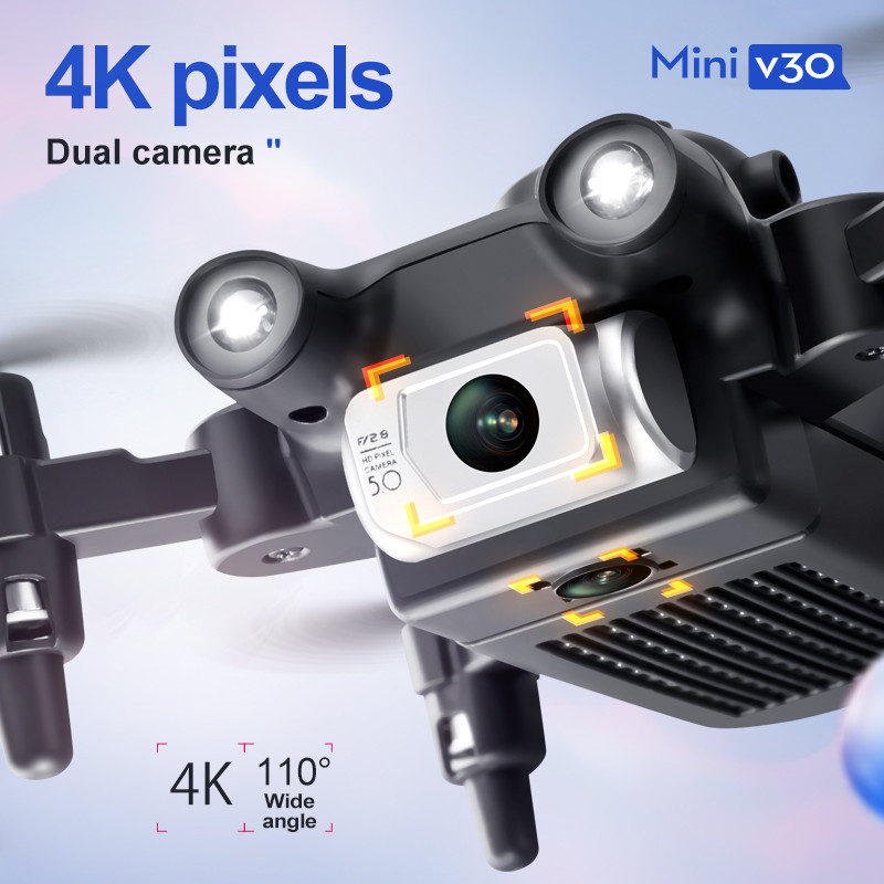 Mini Dron V30 WiFi FPV con cám - Rc Helicopter Case reseña y precio