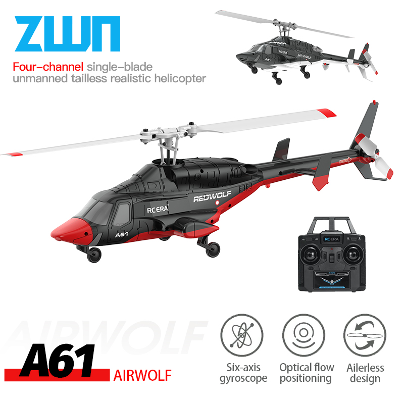 Helicóptero A61 RC 2,4G girosc - Rc Helicopter Gyro reseña y precio