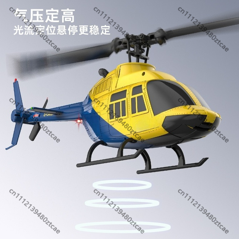 Helicóptero RC de 4 Canales y  - Rc Helicopter Single Rotor reseña y precio