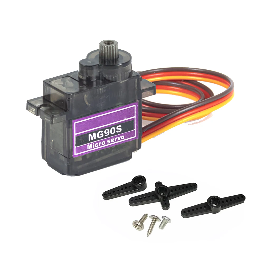 2/4/10/20/50 Uds MG90S Servo A - Rc Helicopter Servo reseña y precio