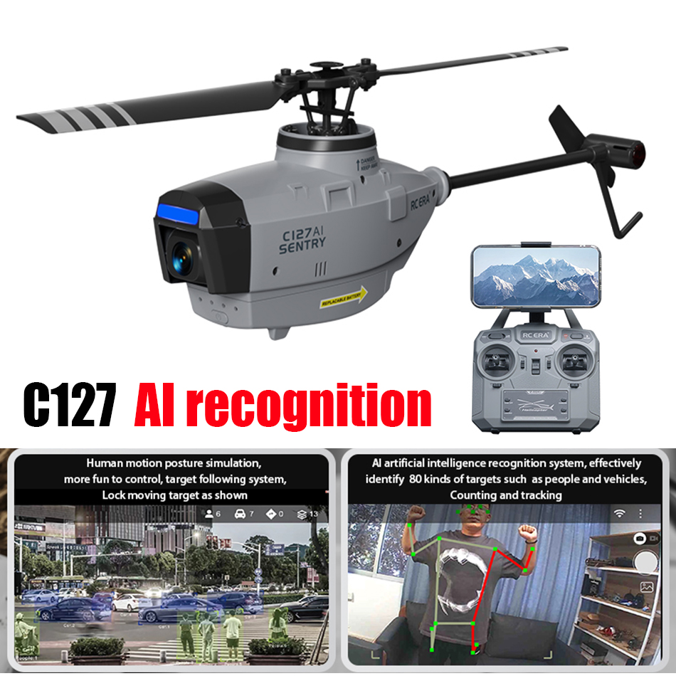 Helicóptero RC ERA C127 AI Min - Rc Helicopter Single Rotor reseña y precio