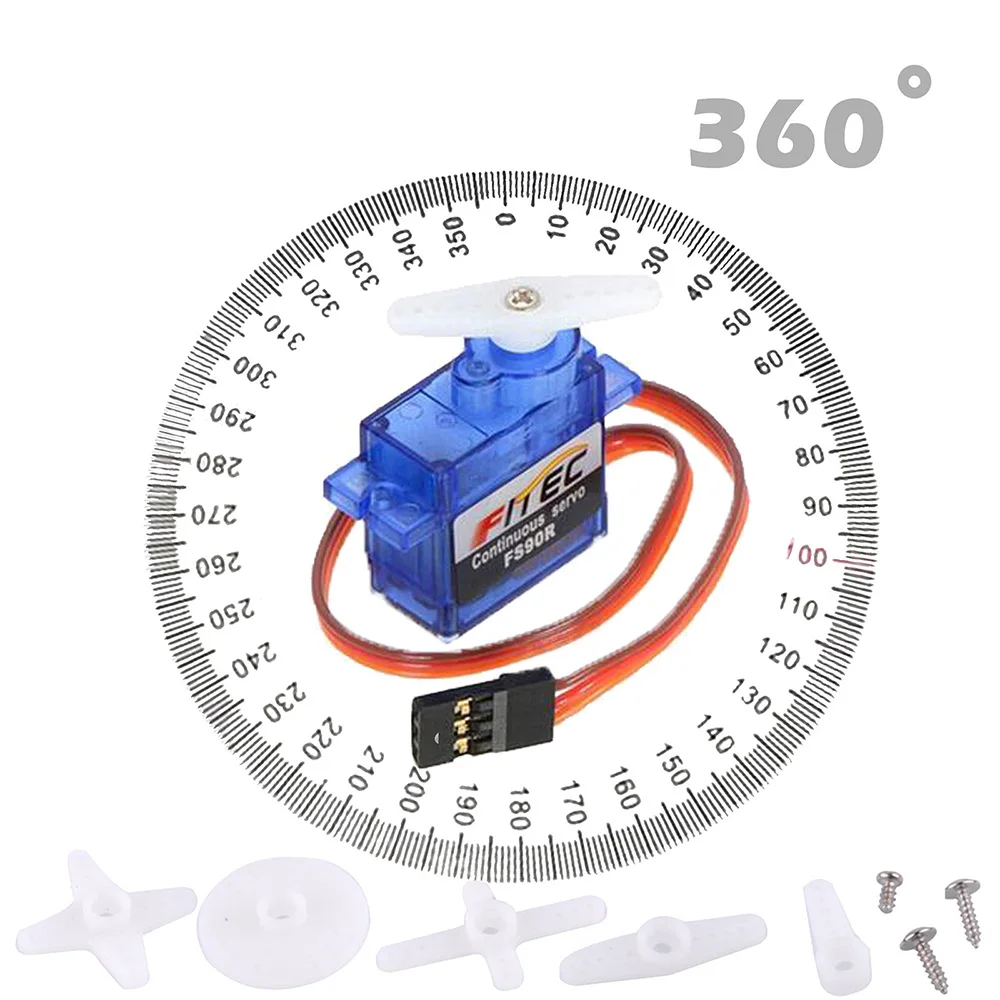 Feetech Mini FS90R Micro Servo - Rc Helicopter Servo reseña y precio