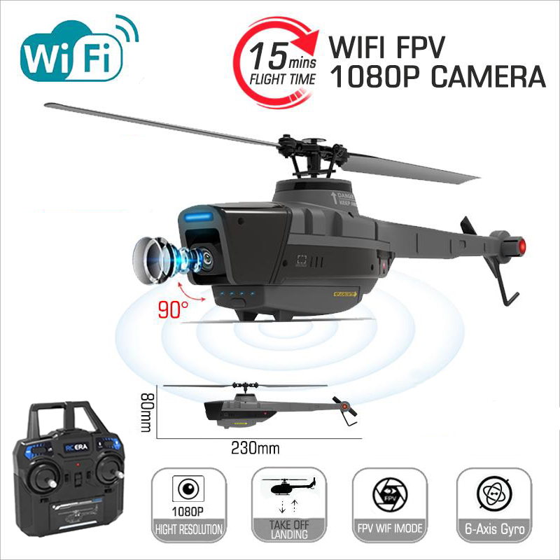 C128 2,4G RC helicóptero 4 hél - Rc Helicopter Gyro reseña y precio