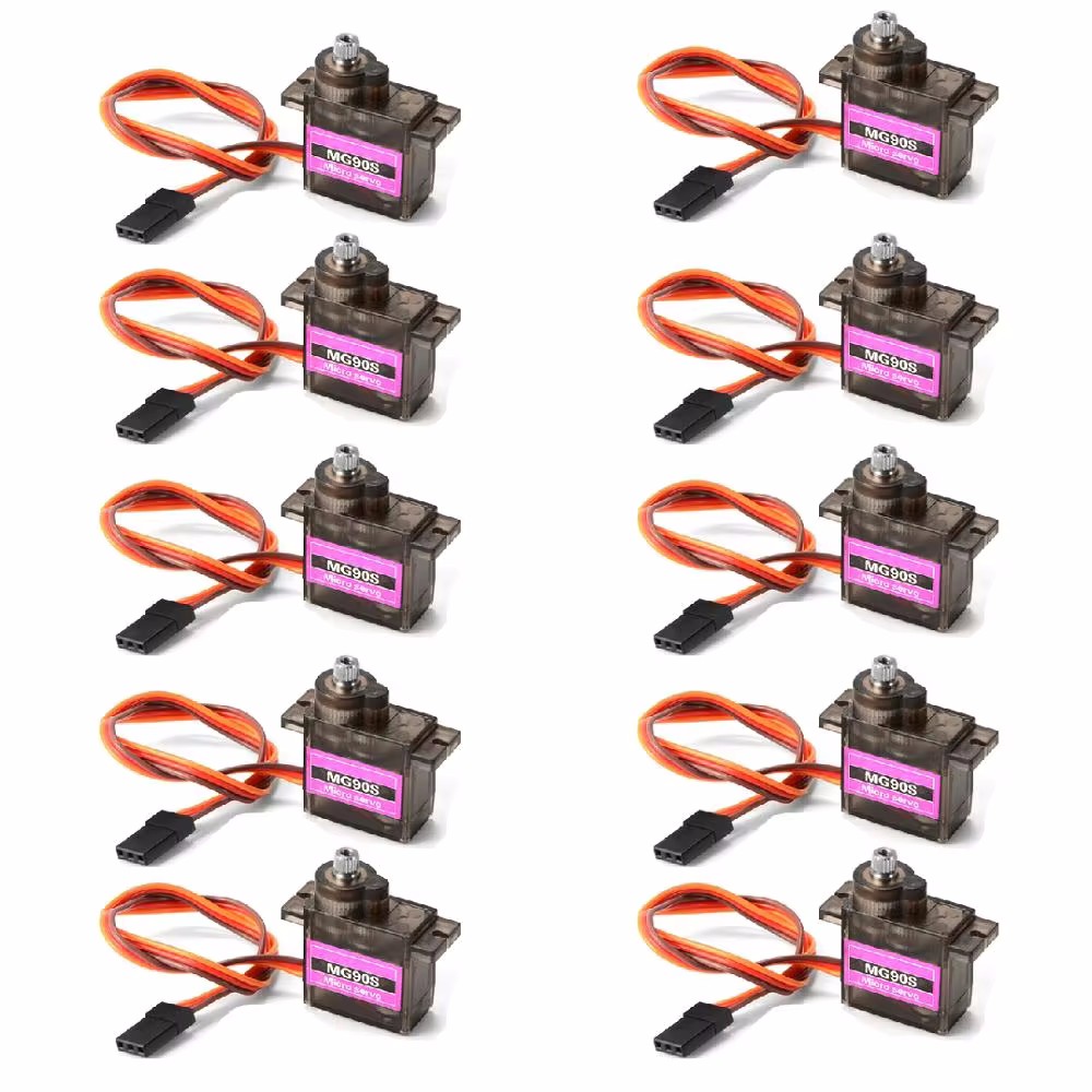 Servo MG90S 1/2/4/5/10/20/50 p - Rc Helicopter Servo reseña y precio