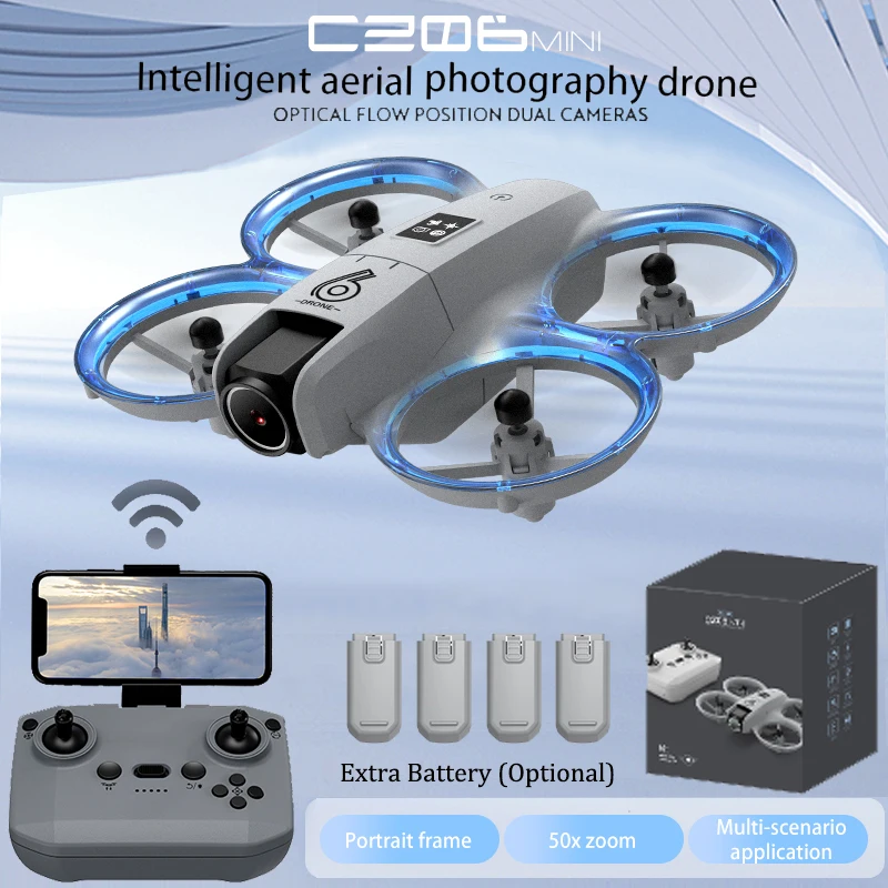 CZ06 Mini RC Quadcopter Drone  - Rc Helicopter Case reseña y precio