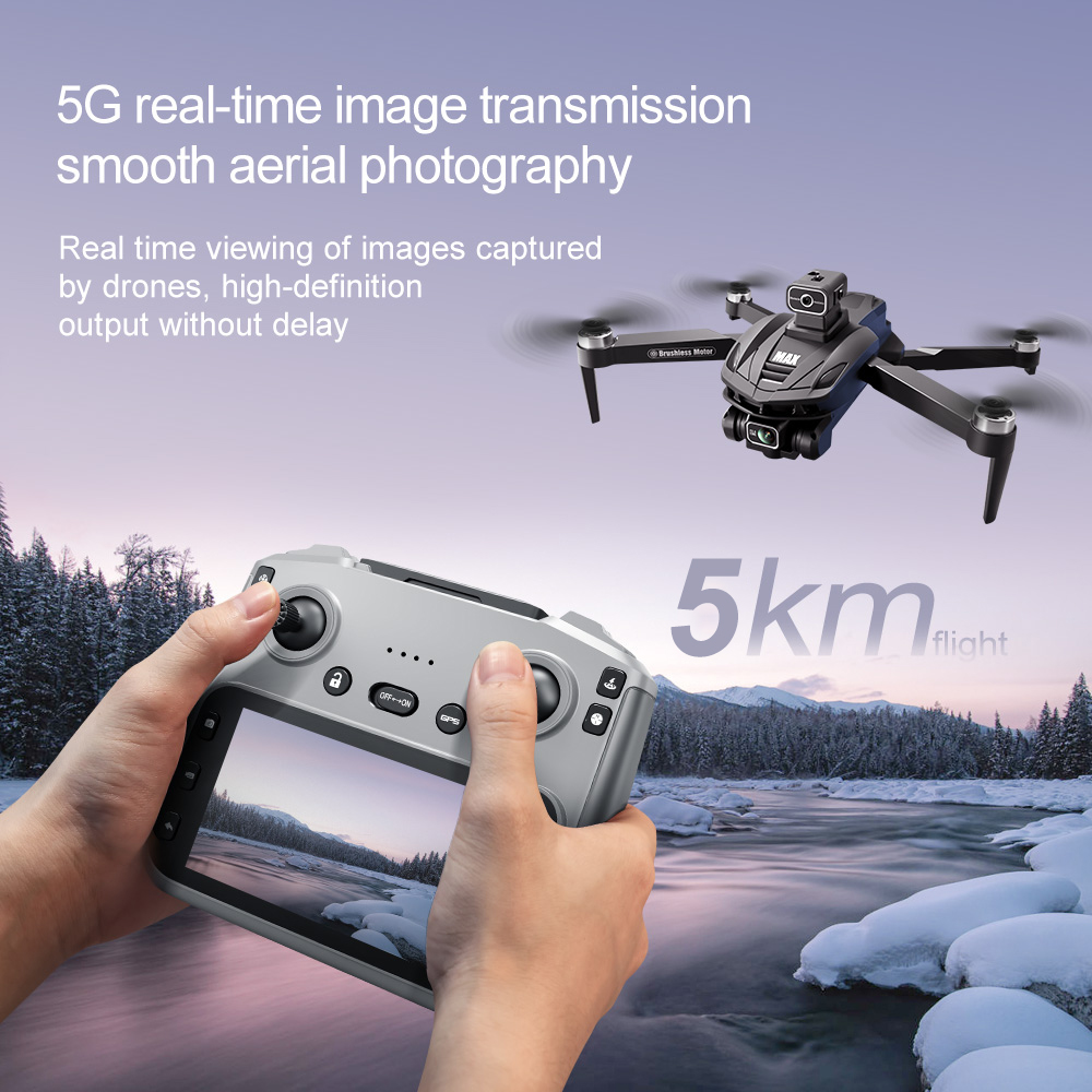 V168 PRO Max GPS Drone 8K Prof - Rc Helicopter Case reseña y precio