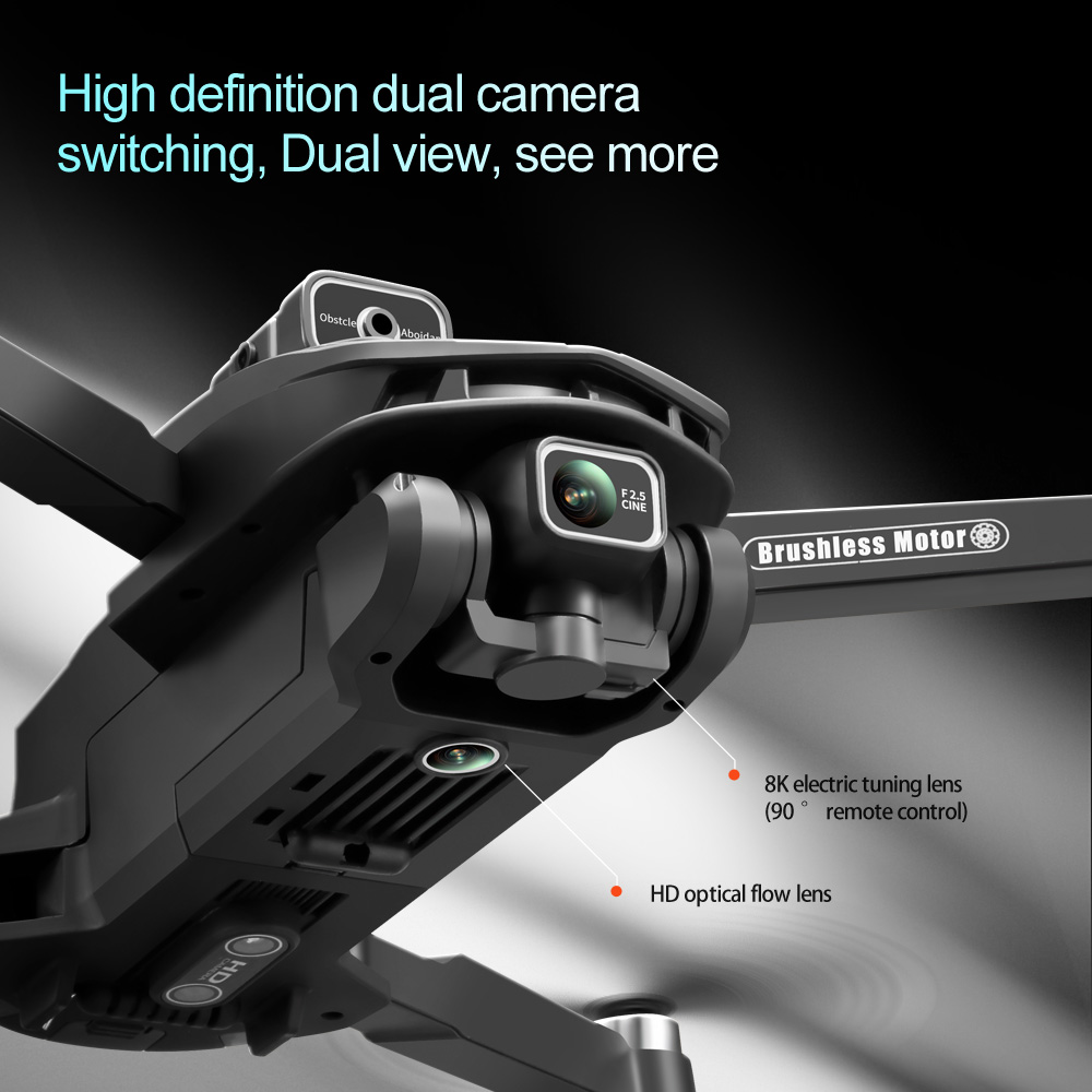 V168 PRO Max GPS Drone 8K Prof - Rc Helicopter Case reseña y precio