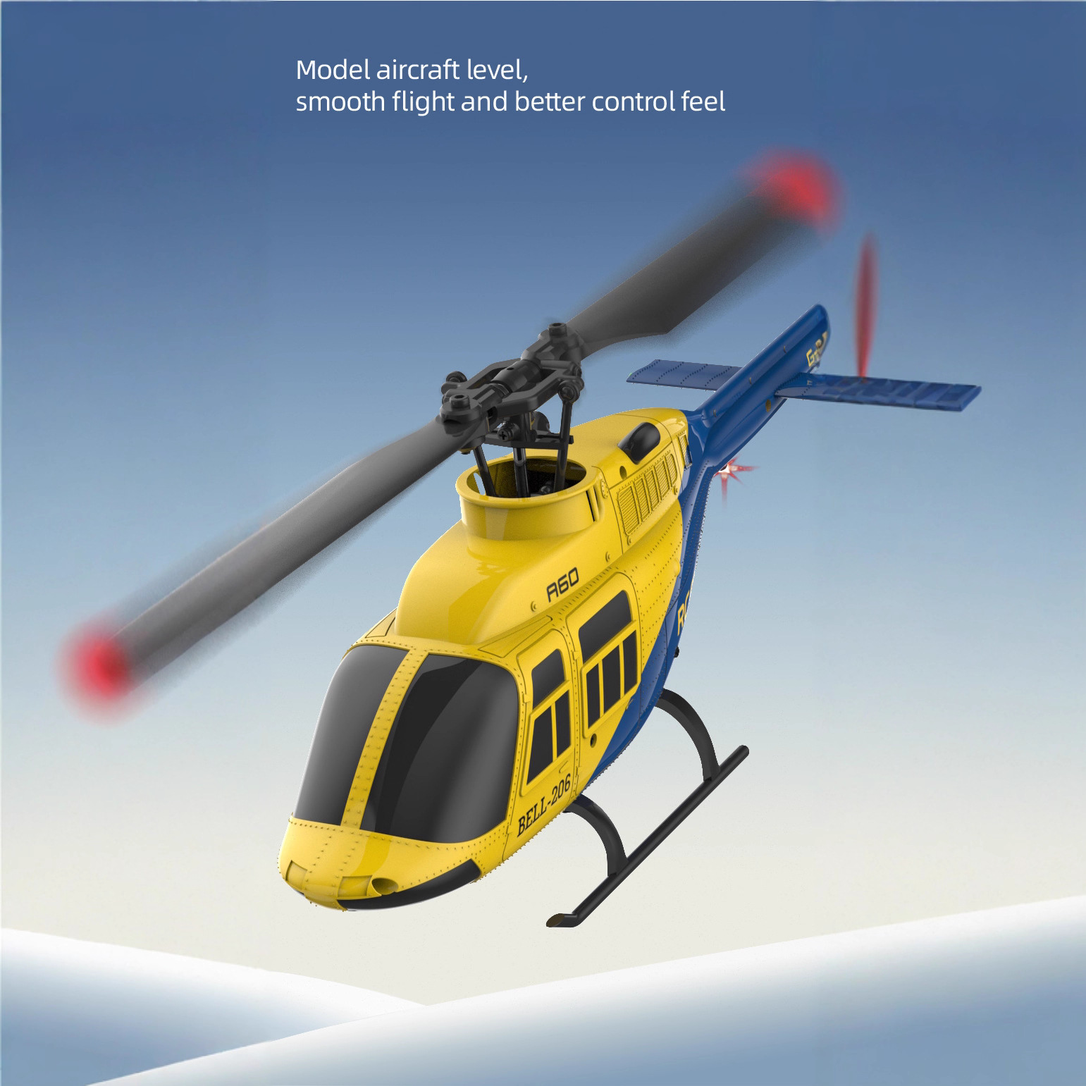 Helicóptero A60 escala 1/42 Be - Rc Helicopter Single Rotor reseña y precio
