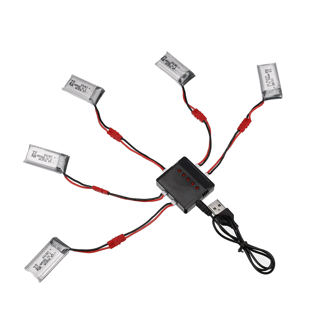 Batería Lipo de 3,7 V, 380mAh  - Rc Helicopter Charger reseña y precio