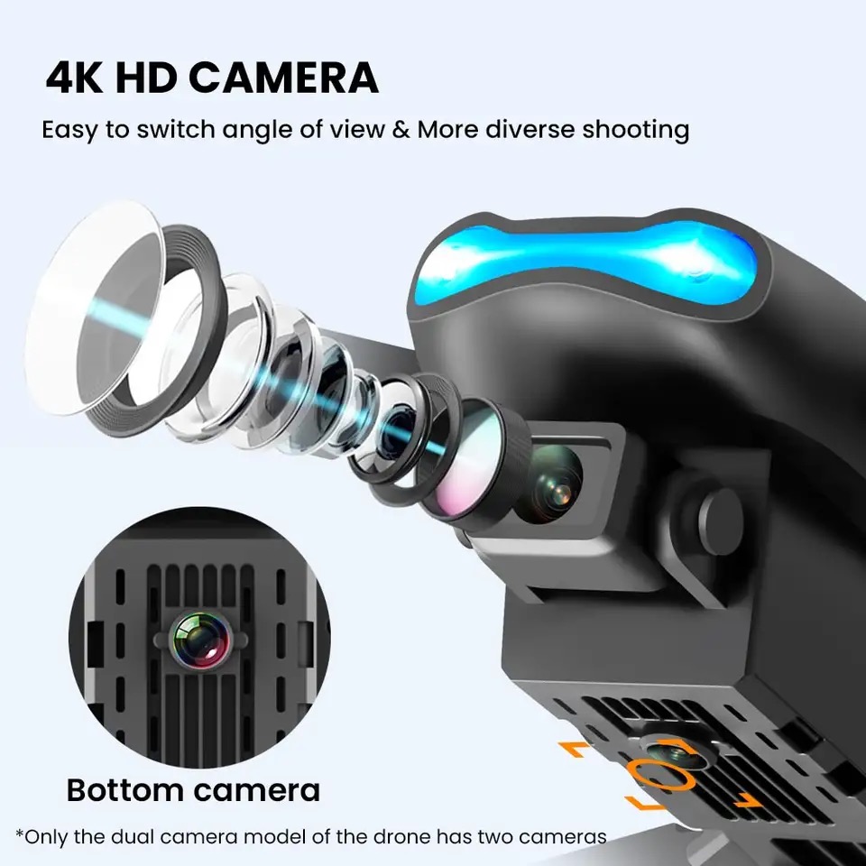 Nuevo Mini drone E99 4K WIFI H - Rc Helicopter Nitro reseña y precio