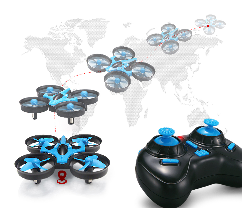 JJRC H36 Mini Rc Drone 4 canal - Rc Helicopter Case reseña y precio