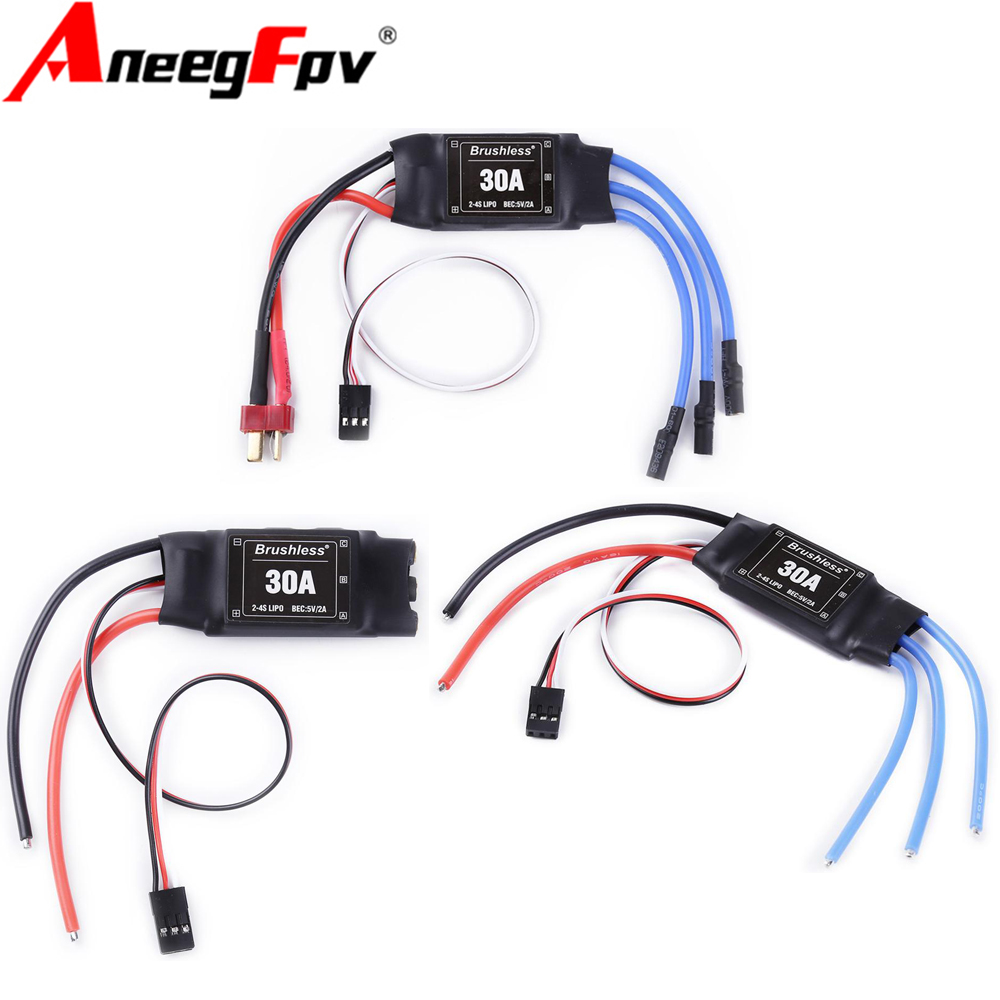 XXD 30A 2-4S ESC controlador d - Rc Helicopter Mini reseña y precio