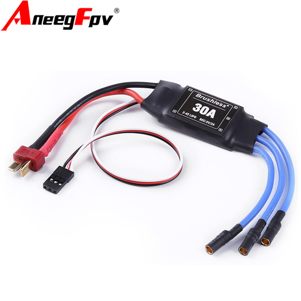 XXD 30A 2-4S ESC controlador d - Rc Helicopter Mini reseña y precio