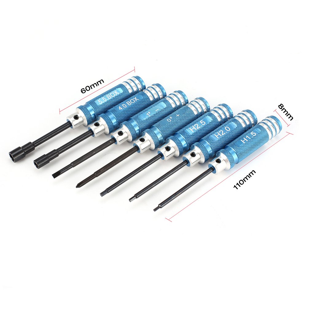 YSIDO 7 Uds 1,5 2,0 2,5mm herr - Rc Helicopter Tool Kit reseña y precio