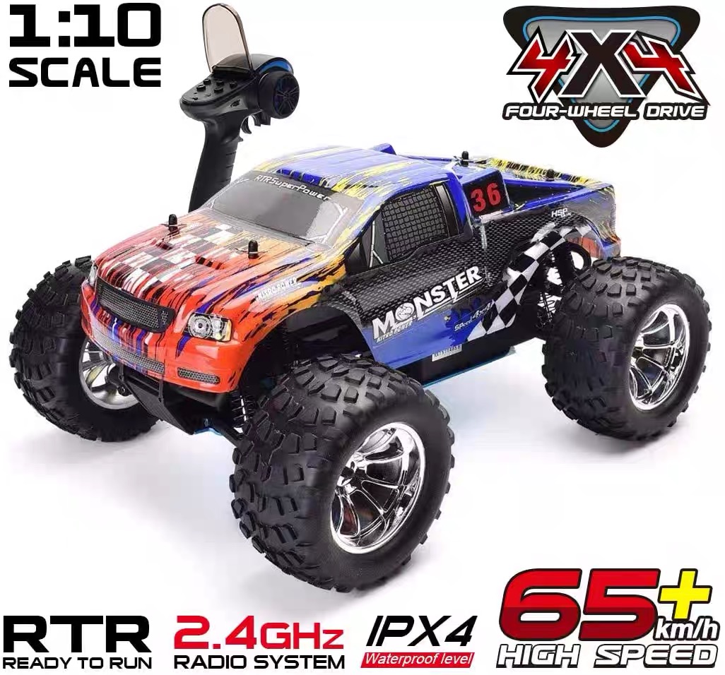 HSP RC camión escala 1:10 Nitr - Rc Helicopter Nitro reseña y precio