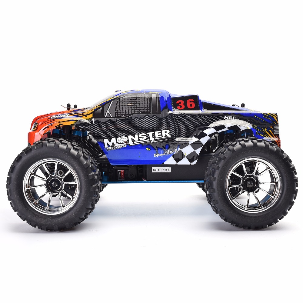 HSP RC camión escala 1:10 Nitr - Rc Helicopter Nitro reseña y precio
