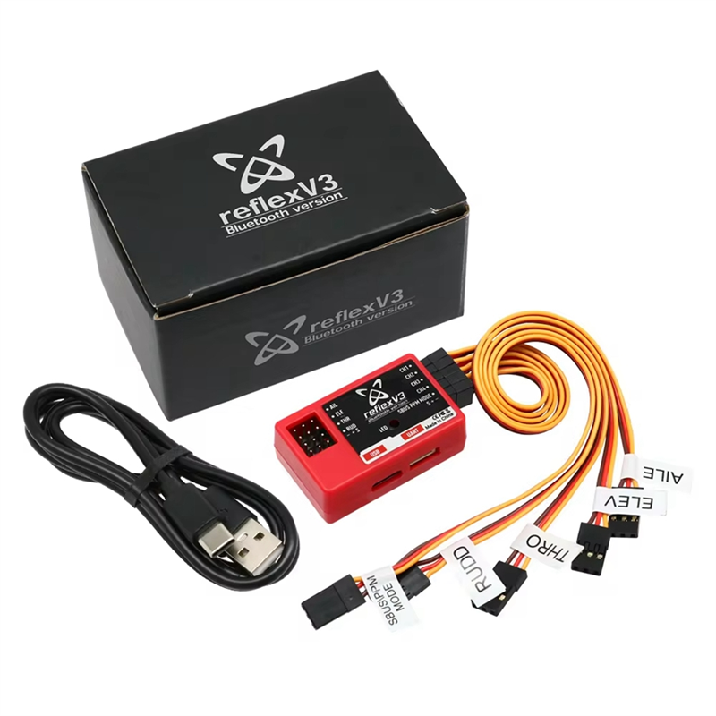 ABZZ-para FMS Reflex V3 contro - Rc Helicopter Gyro reseña y precio