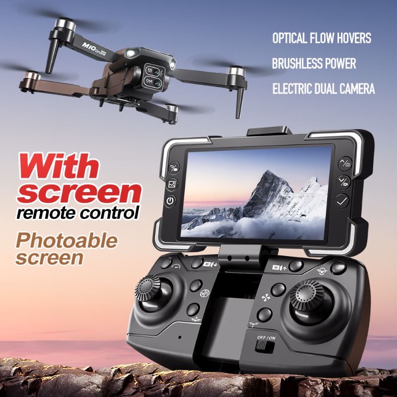Dron con Cámara M10, Control R - Rc Helicopter Charger reseña y precio