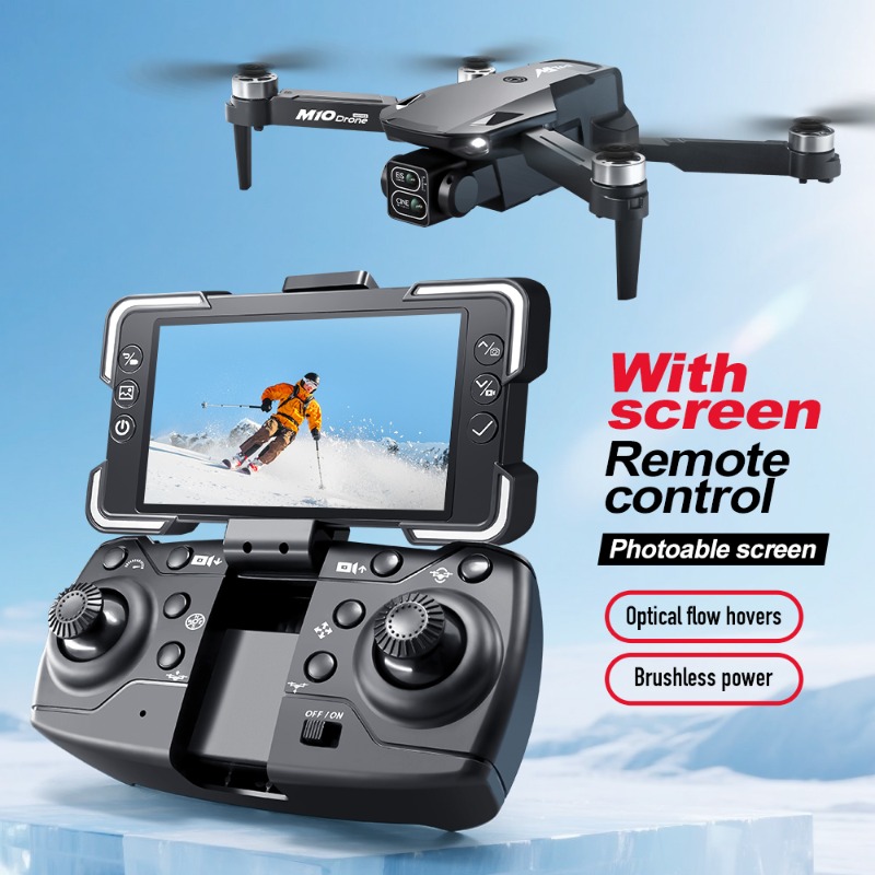 Dron con Cámara M10, Control R - Rc Helicopter Charger reseña y precio