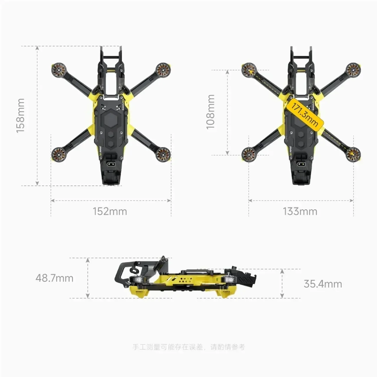 Dron FPV Modular SpeedyBee Mas - Rc Helicopter Gas reseña y precio