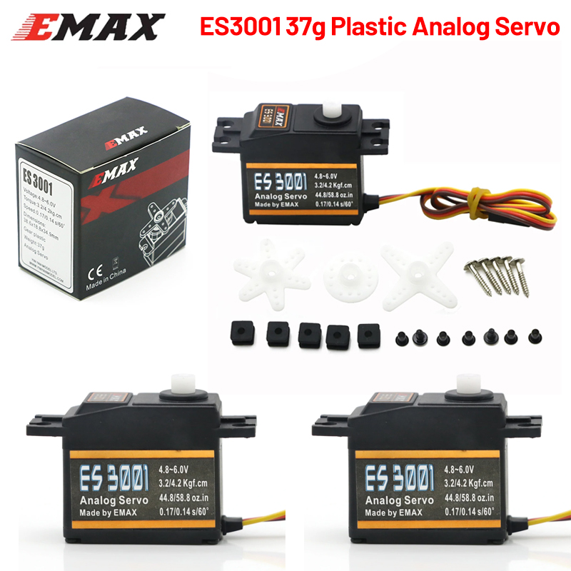1/4PCS EMAX ES3001 4.8-6.0V 37 - Rc Helicopter Parts reseña y precio