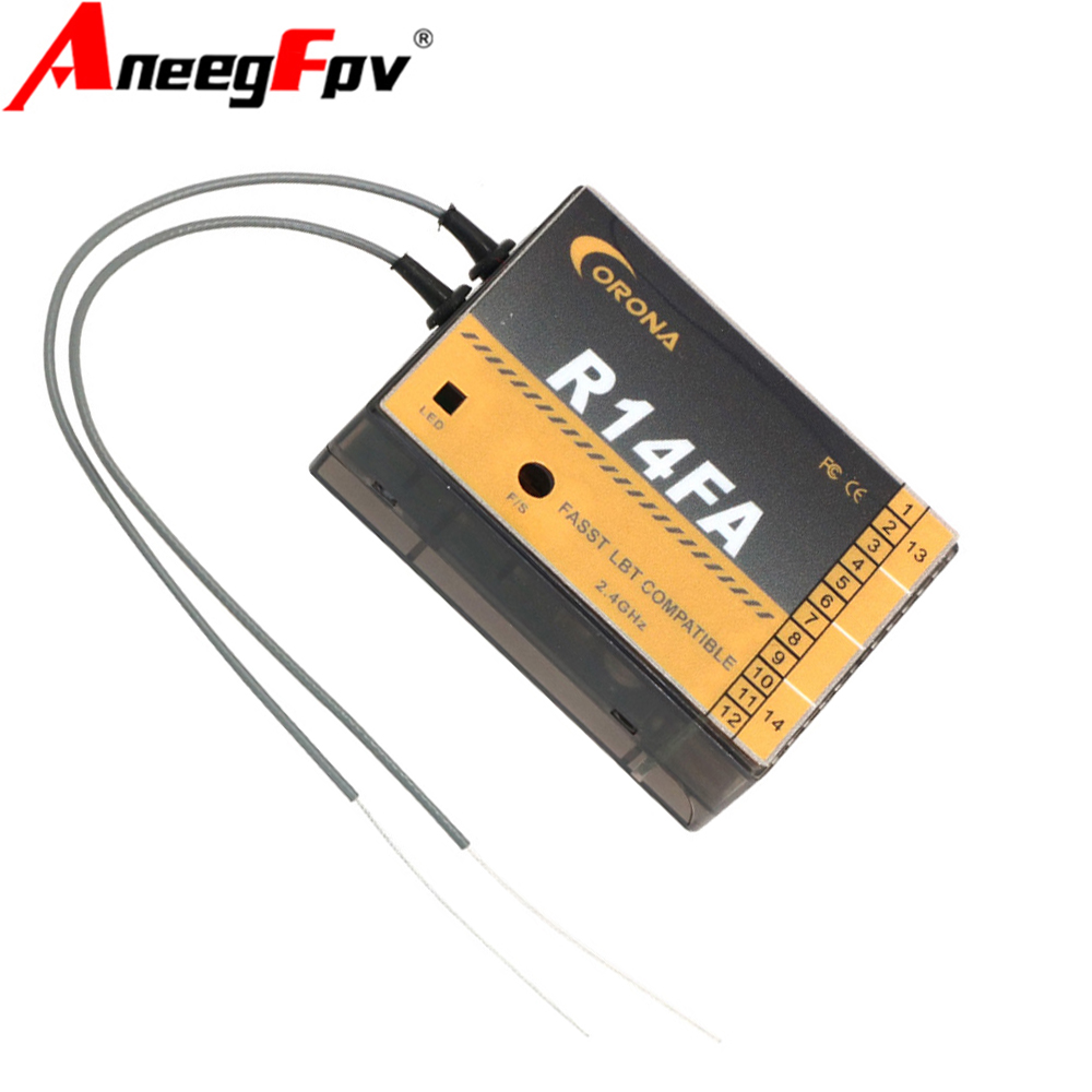 Receptor modelo Corona R14FA 1 - Rc Helicopter Servo reseña y precio