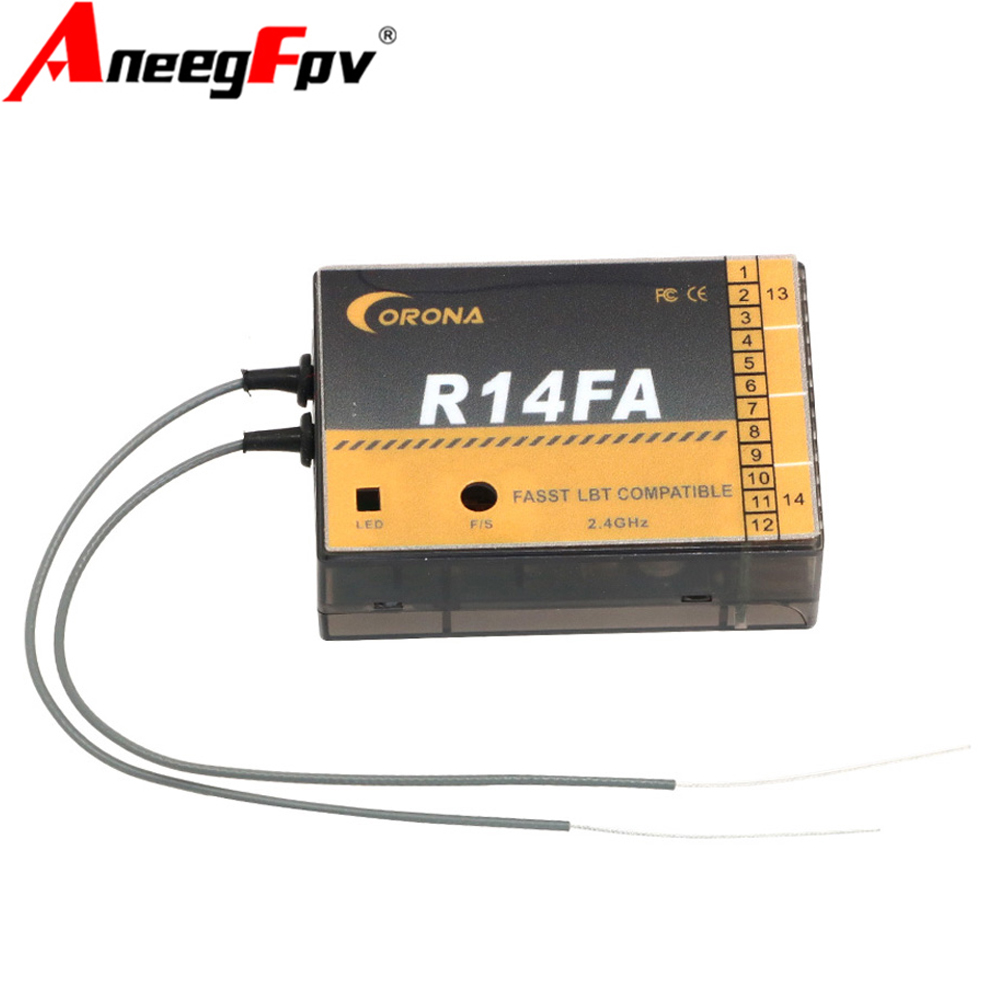 Receptor modelo Corona R14FA 1 - Rc Helicopter Servo reseña y precio
