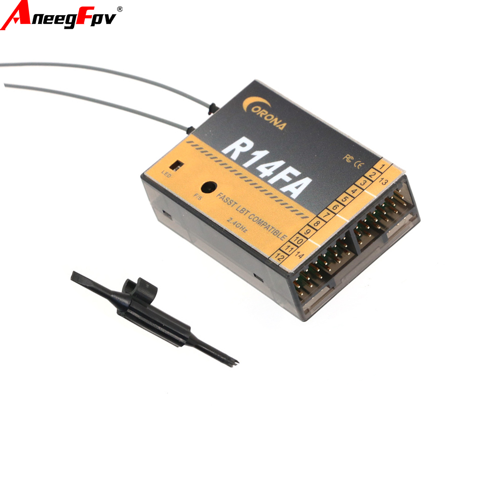 Receptor modelo Corona R14FA 1 - Rc Helicopter Servo reseña y precio