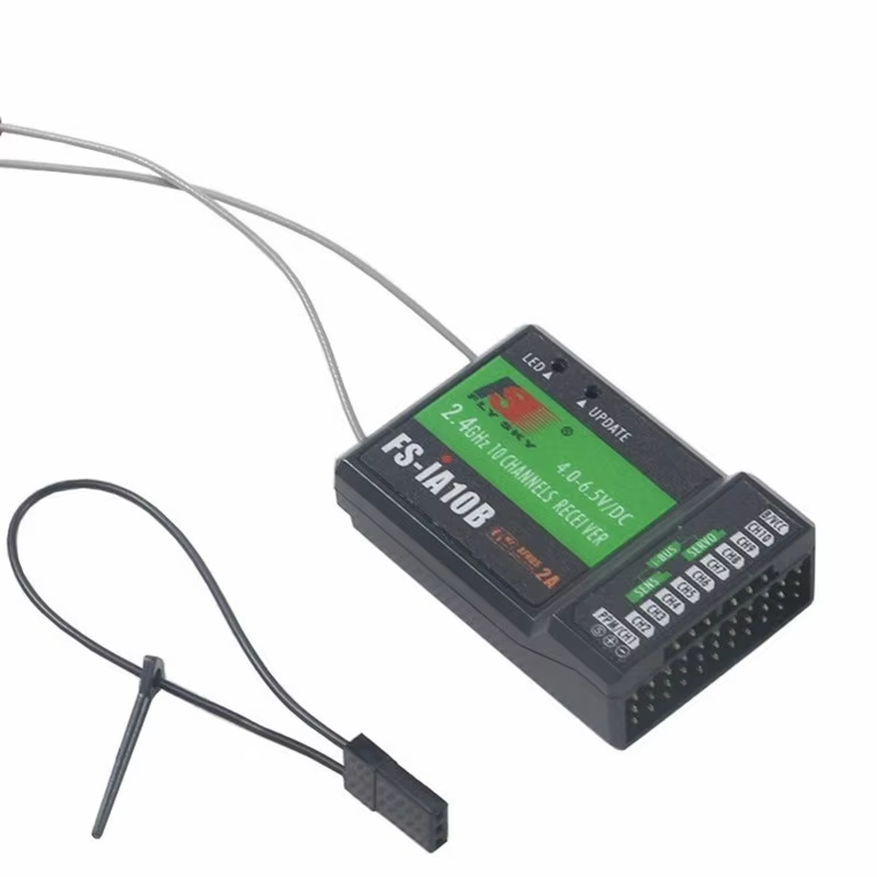 Receptor Flysky FS-iA10B 2.4G  - Rc Helicopter Battery reseña y precio