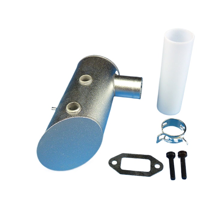 Silenciador de escape DLE61 or - Rc Helicopter Gas reseña y precio